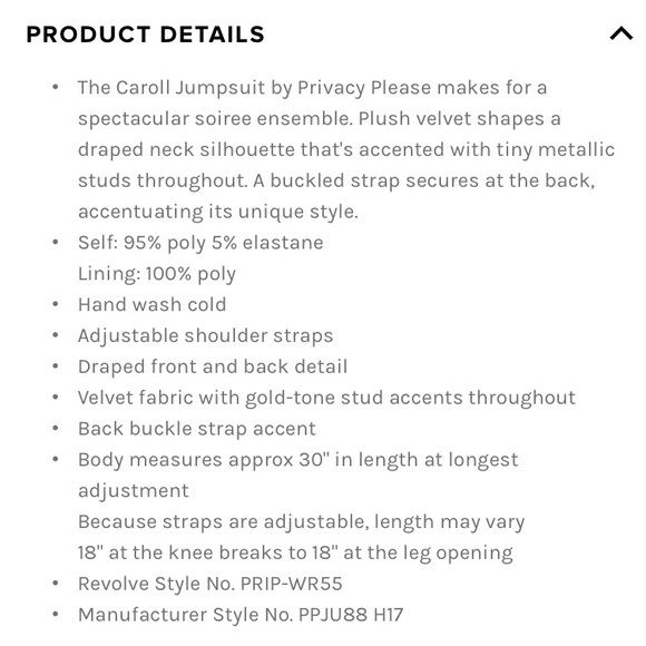 Privacy Please Carroll Jumpsuit - Picture 3 of 4